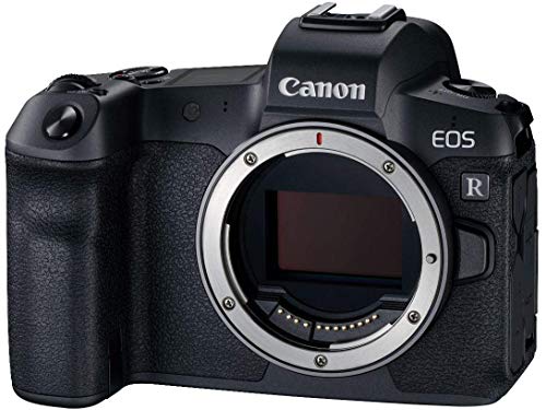 Canon EOS R Vollformat Systemkamera Gehäuse + Bajonettadapter EF- EOS R (spiegellos, 30,3 MP, 8,01 cm (3,2 Zoll) Clear View LCD II Display, DIGIC 8, 4K Video, WLAN, Bluetooth), schwarz