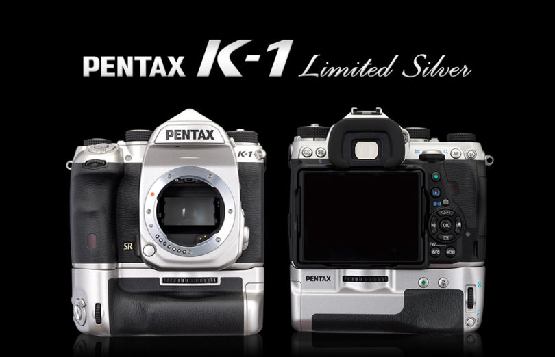 Pentax K-1 in der Farbe silber, limitiert