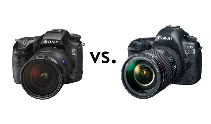 Sony A99 II und Canon 5D Mark IV im Vergleich