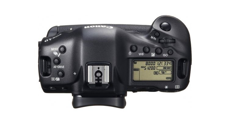 Canon EOS 1 D X Top