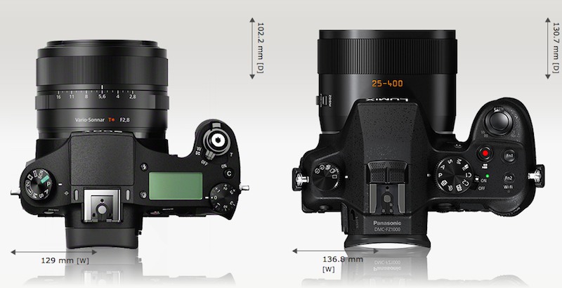 Sony RX10 vs Panasonic FZ1000 3